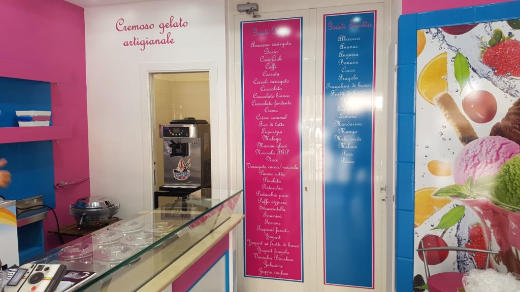 ape Maya gelateria roma