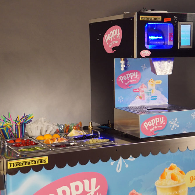 Poppy, macchina per granita espressa QFrozen