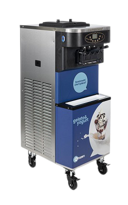 Yoghi, macchina carrellata per gelato e frozen yogurt QFrozen