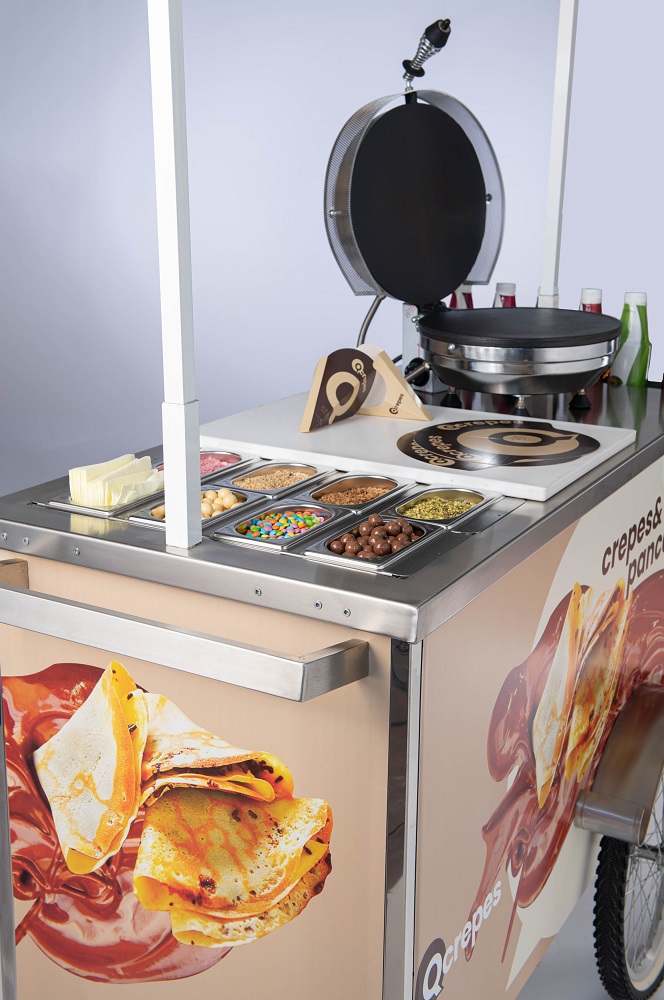 Corner Crepes – macchina professionale per crepes Officine Cappelli