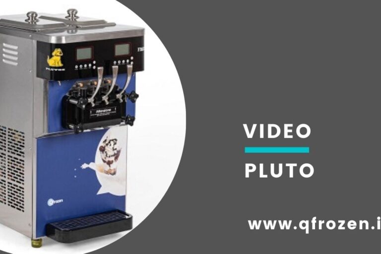 Video di Pluto, macchina QFrozen per gelato espresso e frozen yogurt